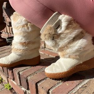 Oscar Sport Fur Boot STUNNING size 8.5